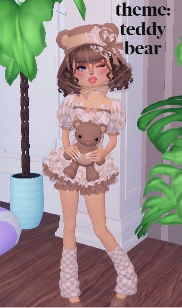 Dti Outfit Teddy Bear Dress To Impress Teddy Teddy Bear