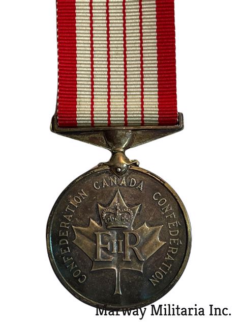 1967 Canadian Centennial Medal Marway Militaria Inc And Winnipeg Army