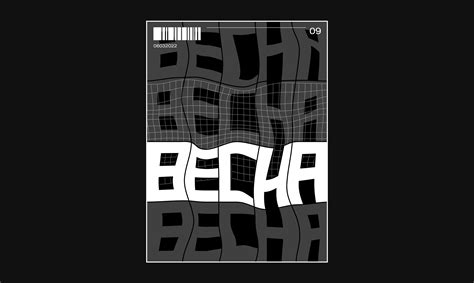 Экспериментальные плакаты on Behance