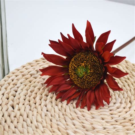 Fake Flowers Promotion Sale! Artificial Sunflowers Flowers Long Stem