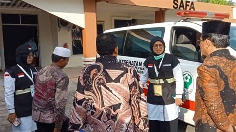 Kelelahan Seorang Jemaah Haji Kloter Terpaksa Dirujuk Ke Rumah Sakit