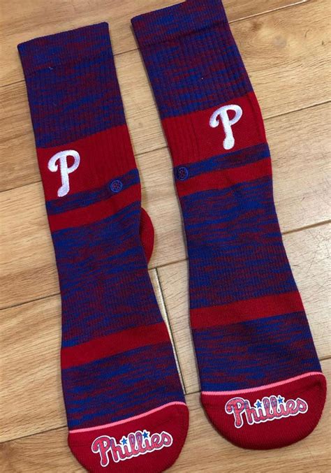 Stance Philadelphia Phillies Fuzzy Classic Womens Crew Socks