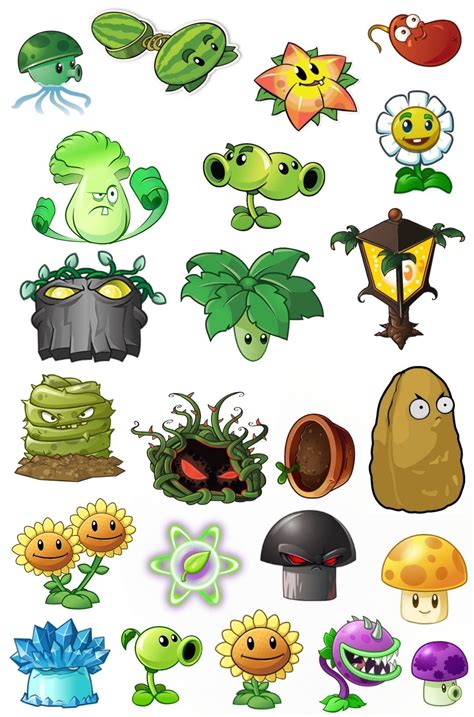 Plantas Vs Zombies Todos Los Lanzaguisantes Zombies Plants Vs