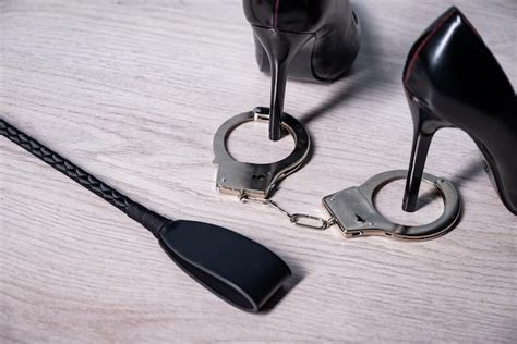 Premium Photo Adult Sex Games Kinky Lifestyle Spank With Pair Of Black Highheeled Shoes And