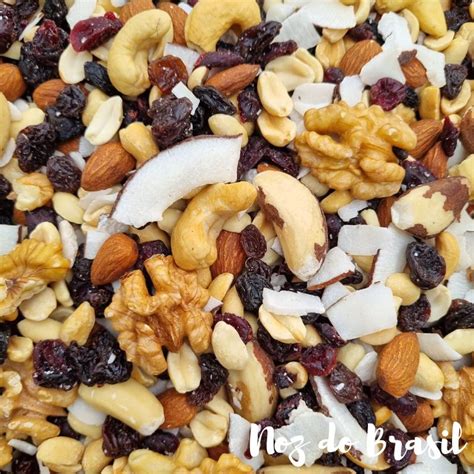 Mix De Frutas Secas E Castanhas - Mix Premium de Castanhas com Frutas Secas - Noz do Brasil | Comprar ...