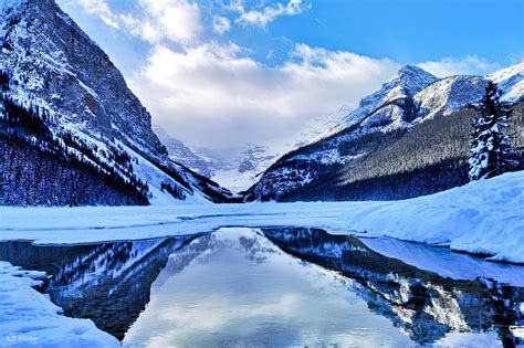 Lake Louise Johnston Canyon And Banff Hot Springs Ice Walk Tour Klook New Zealand