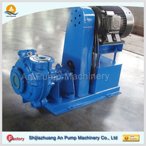 Centrifugal Abrasion Resistant Rubber Impeller Engine Pump Unit China