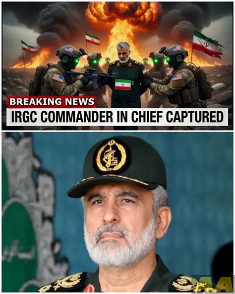Breaking: IRGC Commander in Chief Captured By U.S. Delta & Green Berets