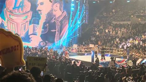 La Knight Entrance Wwe Smackdown Tribute To The Troops 2023 Live