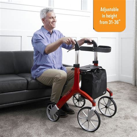 Stander Lets Fly Rollator By Trust Care Free Shipping