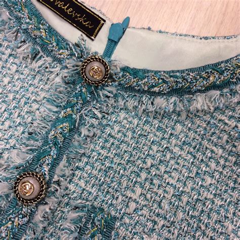 Готовимся к осени🍂платье из твида шанель. Отделка репсовой лентой и ...