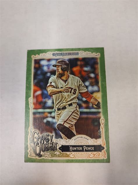 Topps Gypsy Queen Green Hunter Pence Pwe Ebay