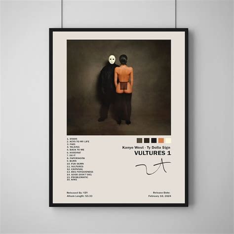 Vultures Kanye West Poster - Etsy