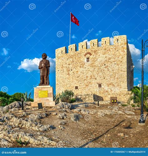Kusadasi Castle in Aydin Province, Turkey Editorial Photography - Image