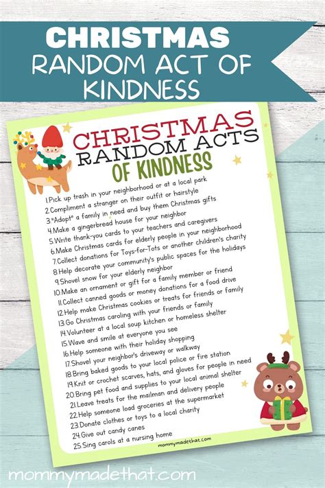 kindness act ideas 7