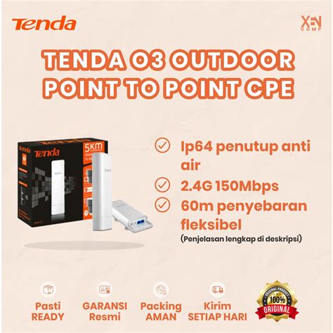 Jual TENDA CPE O3 03 5km Outdoor Point To Point CPE Shopee Indonesia