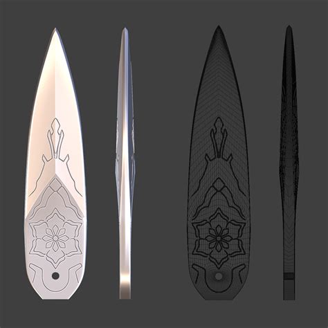 🗡️ Zoey Dagger From Kpop Demon Hunters・ Stl File For 3d Printing・cults