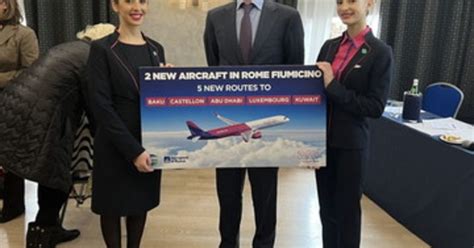 Wizz Air Cinque Nuove Rotte Da Roma Fiumicino Il Tempo