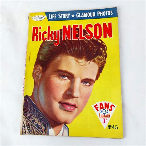 "Fans' Star Library" No 45, Ricky Nelson - Sally Antiques