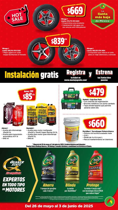 Folleto Bodega Aurrera Hot Sale con ofertas en Electrónica y Línea blanca