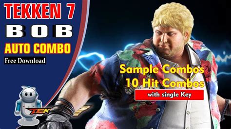 Bob Auto Combo Tekken Sample Combos Hit Combos Youtube