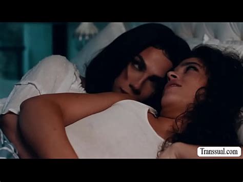 Tight Pussy Teen Lets Her Shemale Stepmom Lick It Passionately In Return She Throats Her Shecock