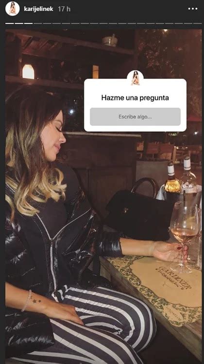 El cuestionario súper hot que Karina Jelinek les respondió a sus seguidores Infobae