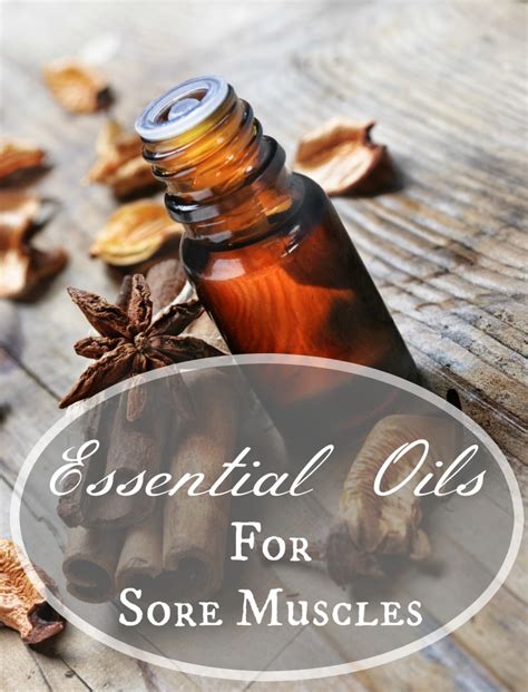 Diy Essential Oils Blend For Sore Muscles