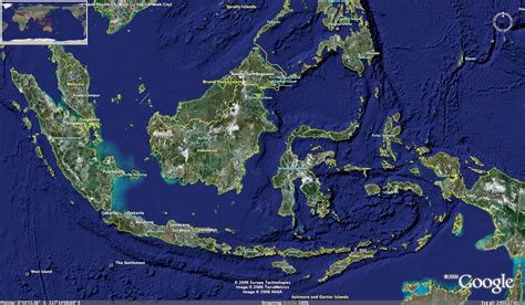 World and Indonesian Maps (Peta dunia dan Indonesia) - BAHASA INDONESIA