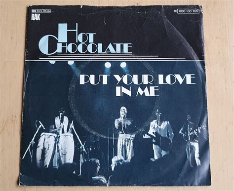 Hot Chocolate Vinyl Single Put Your Love In Me S Vinyl German Pressing Etsy