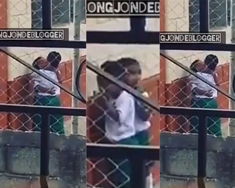 (+Video) Shocking Video Of Two Nursery Kids Kissing And Smooching