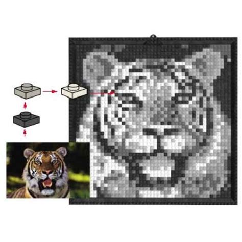 LEGO k34434 Lego Mosaic Tiger | iBricktoys: LEGO shop guide and database