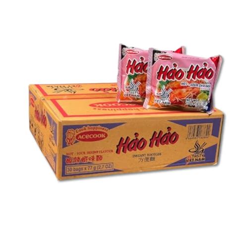 Get Hao Hao Mi Tom Chua Cay Hot Sour Shrimp Flavor Noodle Pack Of 30 Delivered Weee Asian