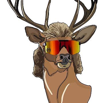 Deer Mullet Sticker For Sale By DeerMulletShop Redbubble