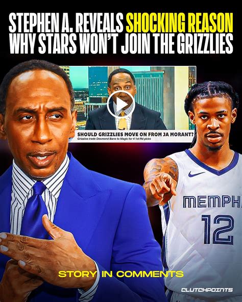 NBA - Stephen A. Smith has a surprising answer for why players don’t