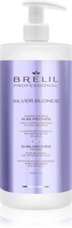 Brelil Numéro Silver Blonde Sublimeches Mask Hydratisierende Maske neutralisiert gelbe