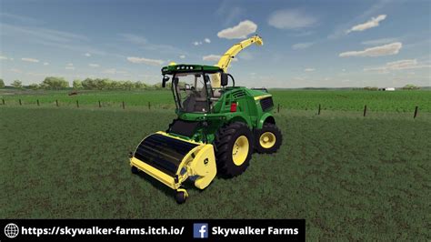 John Deere Série 9000 Ensileuses automotrices v1 0 FS25 Mod Farming