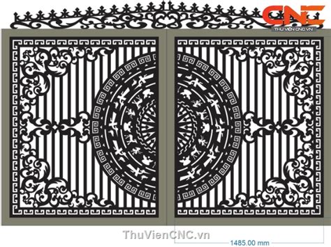 File cnc cổng cánh file cad hot nhất năm nay