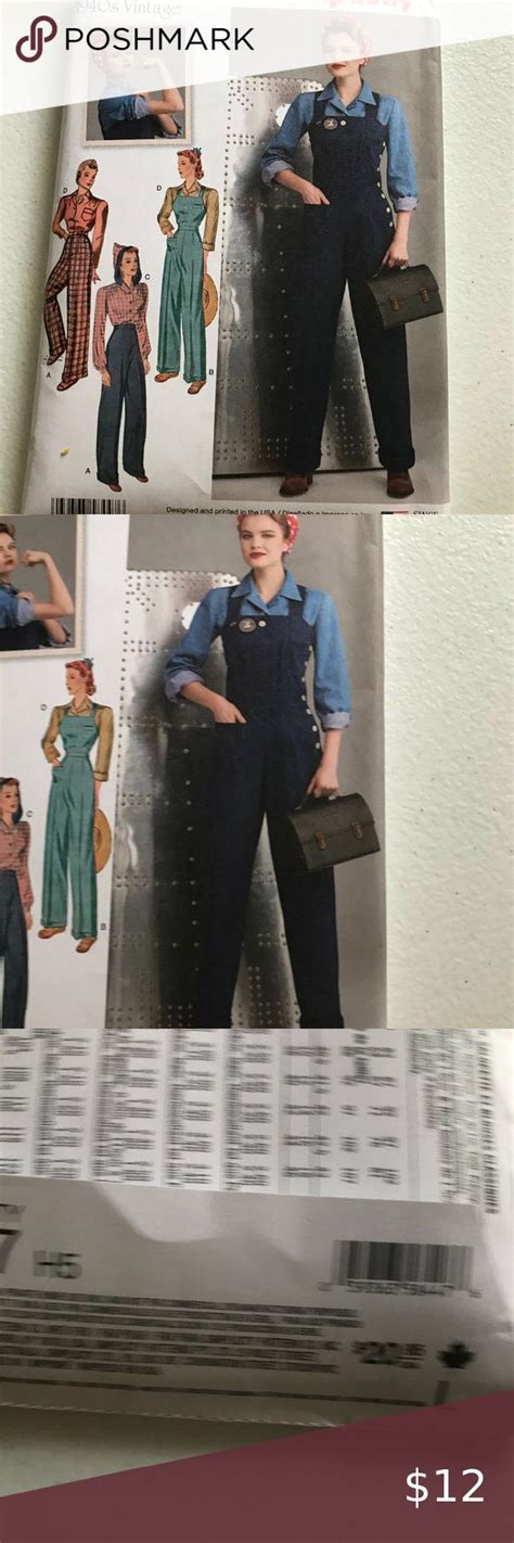 Rosie The Riveter Overalls Simplicity 8447 1940 2 Rosie The Riveter