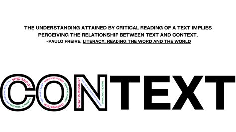 putting text  context revolutionary information literacy education