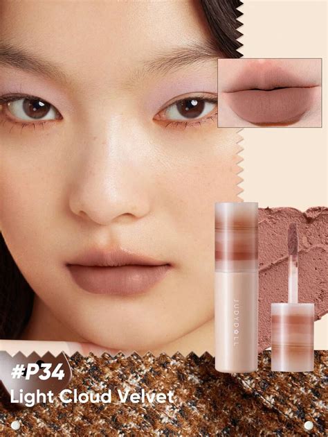 Judydoll Lip Mud G Autumn Winter Series Maillard Lip Mud Baby Mud Matte Lip Gloss Nude Pink
