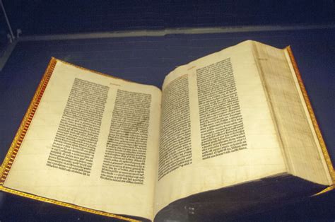 Comment La Bible De Gutenberg A T Elle R Volutionn Le Monde