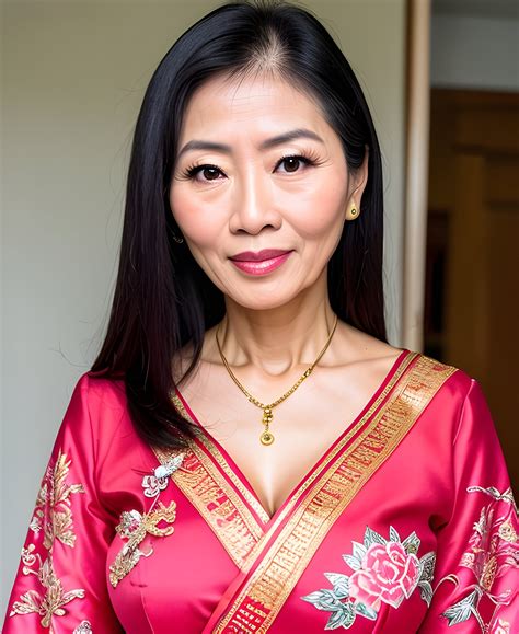 Erotic Thai MILF Photography Captivating Illustrations Of Mature Women Over 50 Thai Women