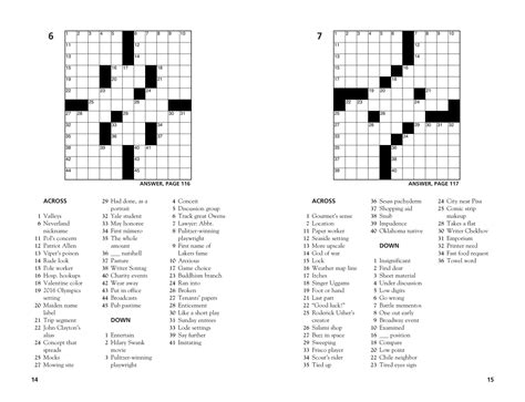 Chicago Tribune Crossword 5