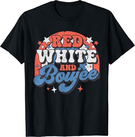 Amazon Retro Groovy Cute Red White And Boujee 4th Of July