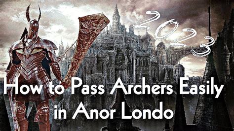 How To Pass Archers Ledge Easily Without Getting Hit Or Seen In Anor