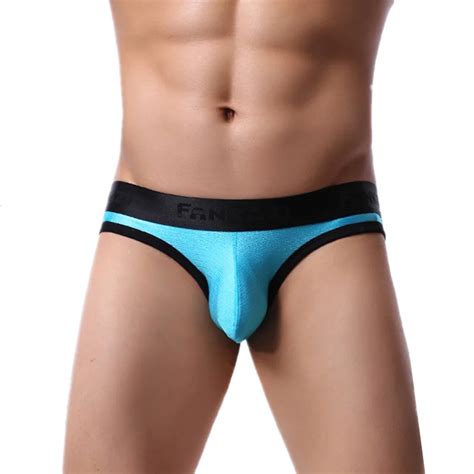 Men Briefs Sexy Underwear Bikini Jockstrap G String Breathable Nylon