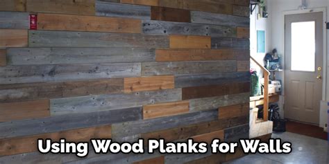 how to install wall planks