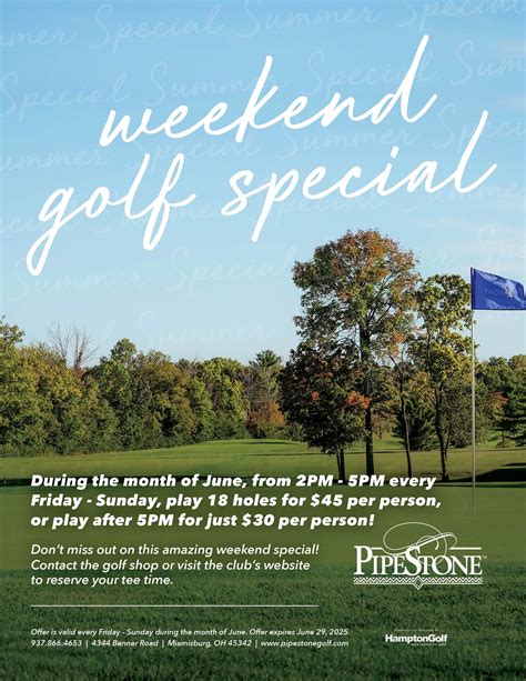 PipeStone Golf Club | Miamisburg OH