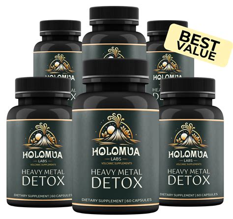 Heavy Metal Detox 6 Pack Holomua Labs